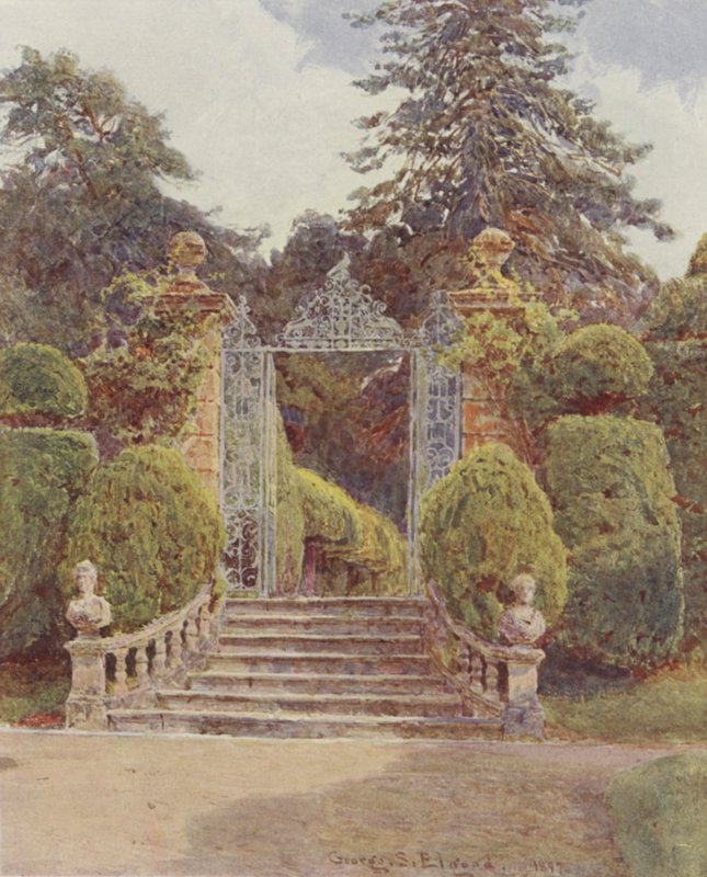 Brockenhurst, Zahradní brána od George Samuel Elgood