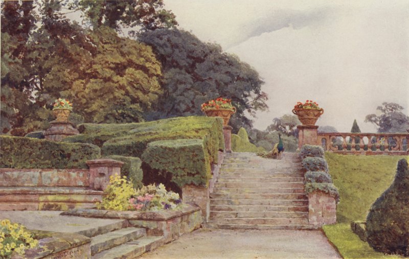 Condover, Terasové schody od George Samuel Elgood