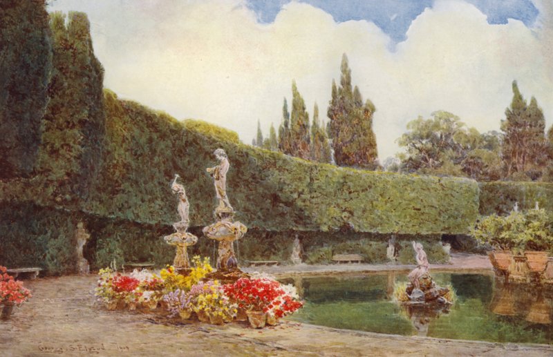 Italské zahrady: Vasca dell
