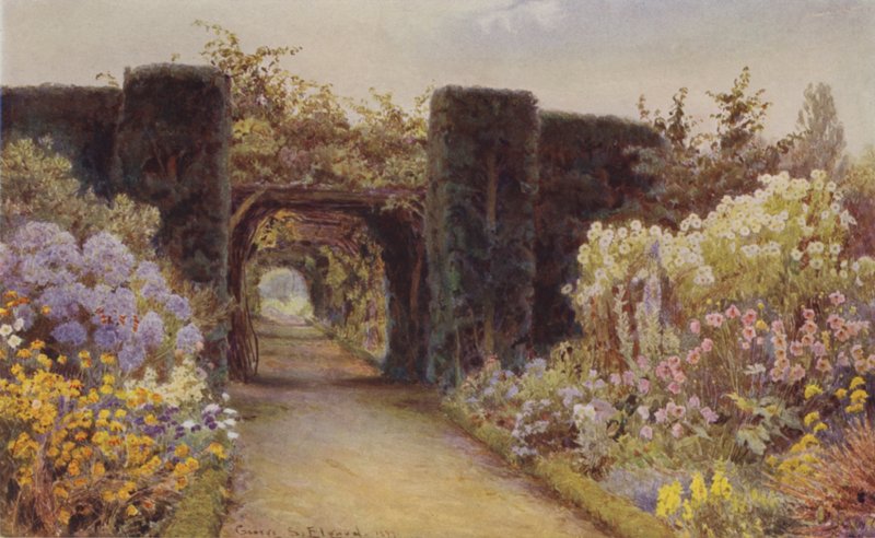 Pergola, Great Tangley od George Samuel Elgood
