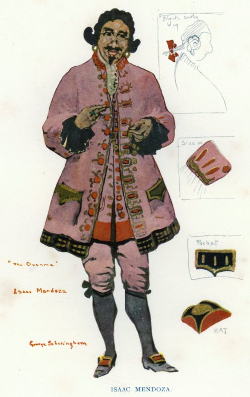 The Duena od Sheridana: Isaac Mendoza (barevné lito) od George Sheringham