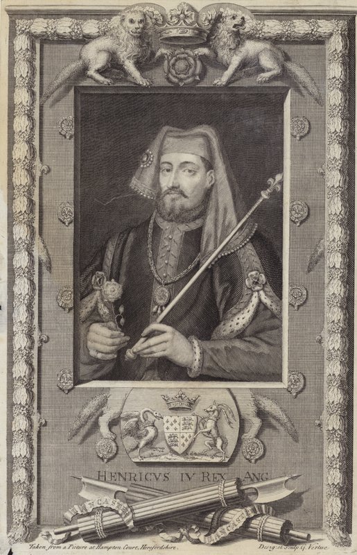 Anglický král Jindřich IV od George Vertue