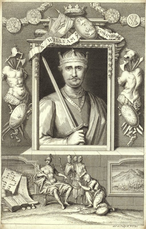 Portrét Viléma Dobyvatele od George Vertue