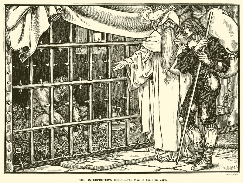 Dům tlumočníka (rytina) od George Woolliscroft Rhead