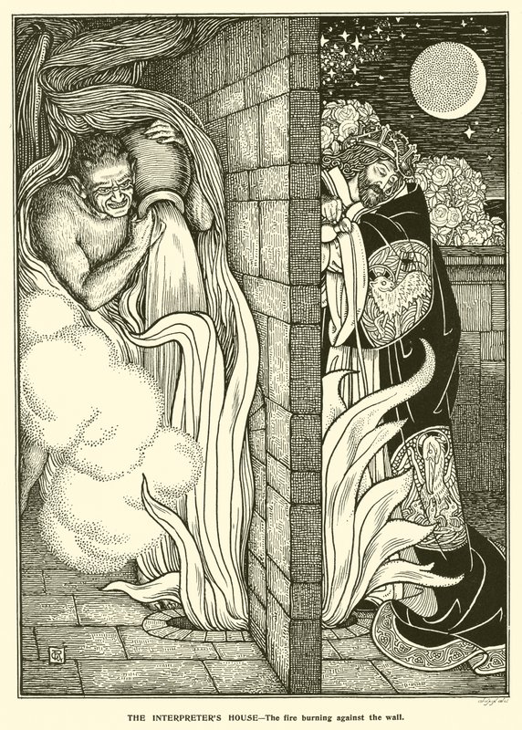 Dům tlumočníka (rytina) od George Woolliscroft Rhead