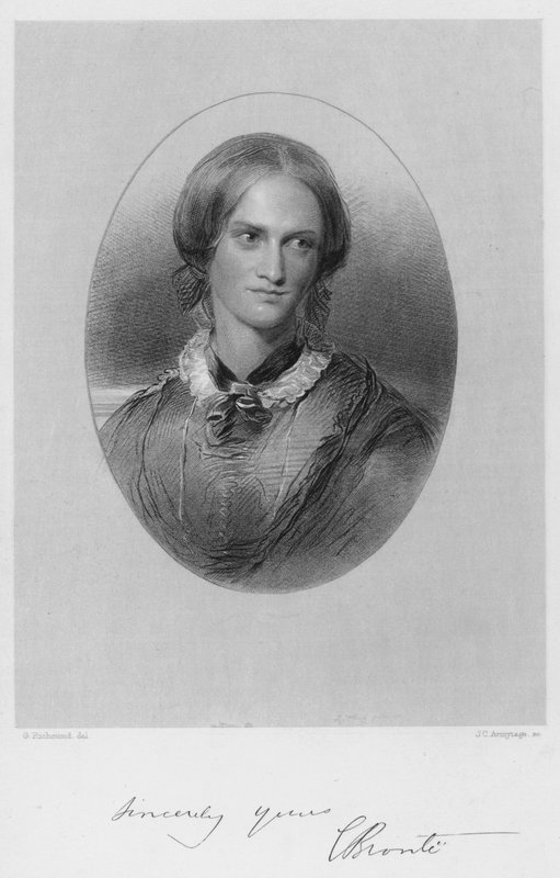 Portrét Charlotte Bronteové od George after Richmond