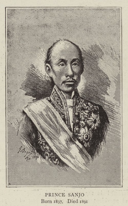 Prince Sanjo od Georges Ferdinand Bigot