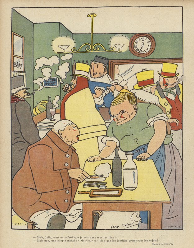 Ilustrace pro Le Rire od Georges Delaw