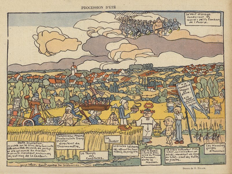 Ilustrace pro Le Rire od Georges Delaw
