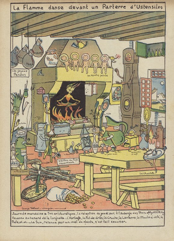 Ilustrace pro Le Rire od Georges Delaw