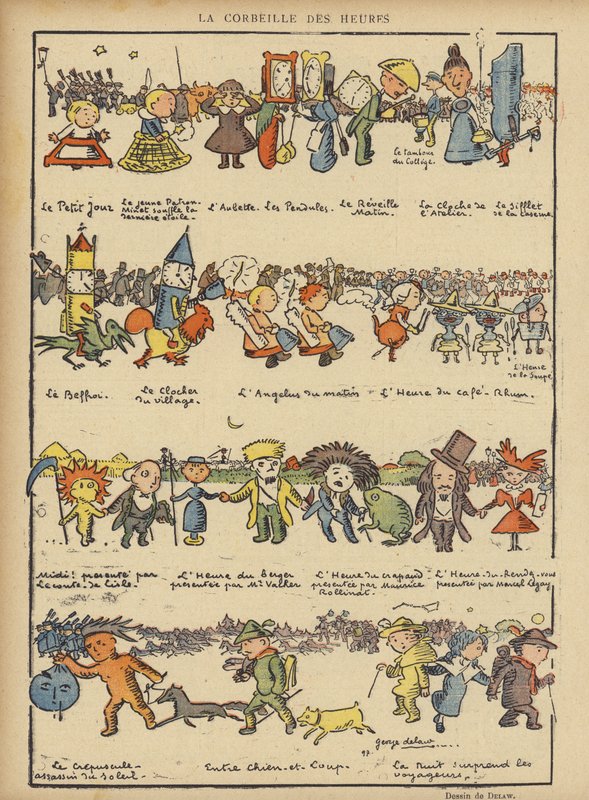 Ilustrace pro Le Rire od Georges Delaw