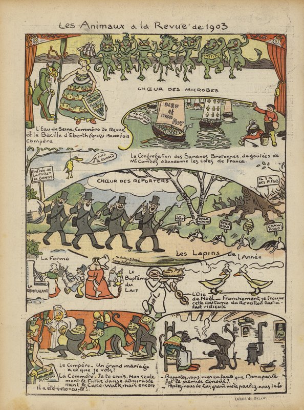 Ilustrace pro Le Rire od Georges Delaw