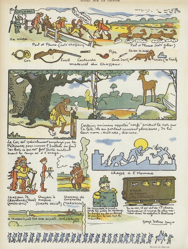 Ilustrace pro Le Rire od Georges Delaw