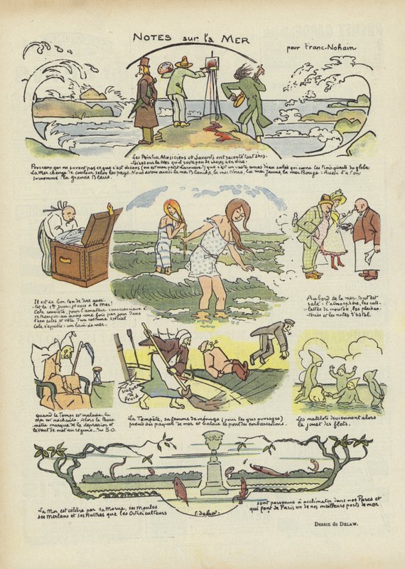 Ilustrace pro Le Rire od Georges Delaw
