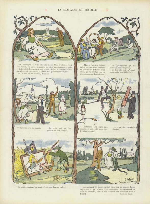 Ilustrace pro Le Rire od Georges Delaw