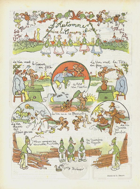 Ilustrace pro Le Rire od Georges Delaw