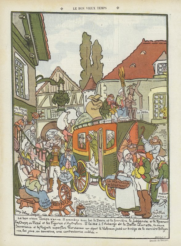 Ilustrace pro Le Rire od Georges Delaw