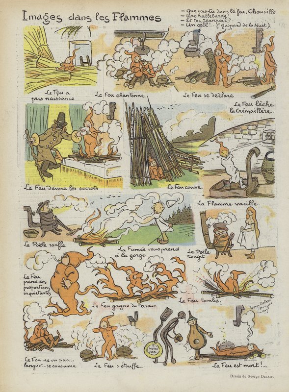 Ilustrace pro Le Rire od Georges Delaw