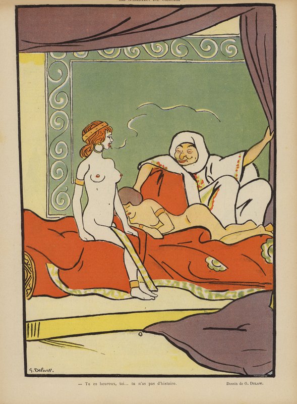 Ilustrace pro Le Rire od Georges Delaw