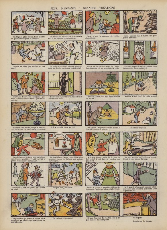Ilustrace pro Le Rire od Georges Delaw