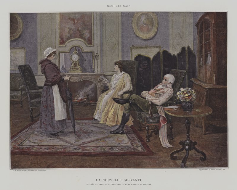 Nový sluha od Georges Jules Auguste Cain