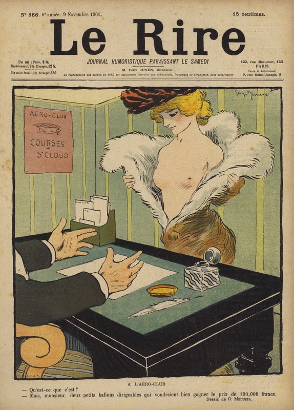 Ilustrace pro Le Rire od Georges Meunier