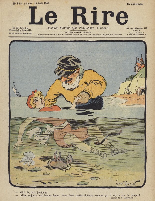 Ilustrace pro Le Rire od Georges Meunier