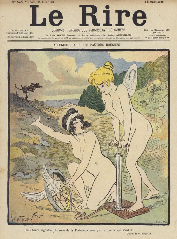 Ilustrace pro Le Rire od Georges Meunier