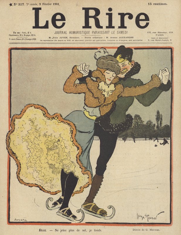 Ilustrace pro Le Rire od Georges Meunier