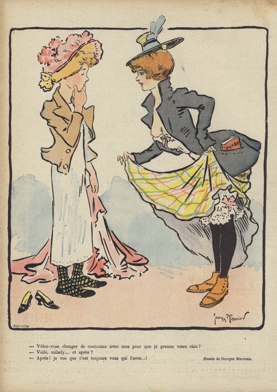 Ilustrace pro Le Rire od Georges Meunier