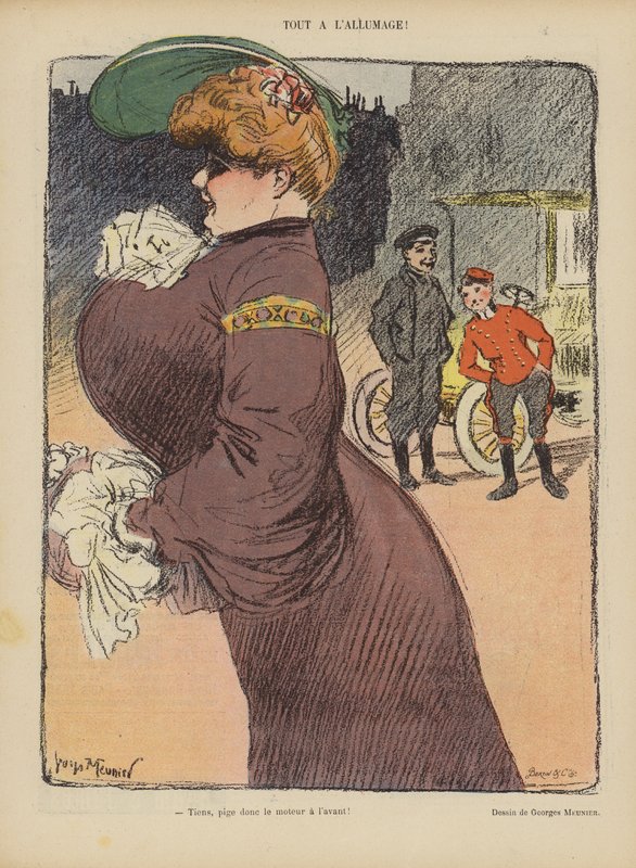 Ilustrace pro Le Rire od Georges Meunier
