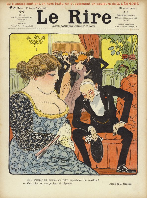 Ilustrace pro Le Rire od Georges Meunier