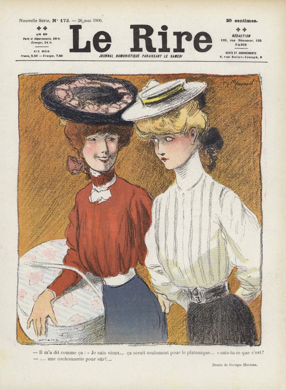 Ilustrace pro Le Rire od Georges Meunier