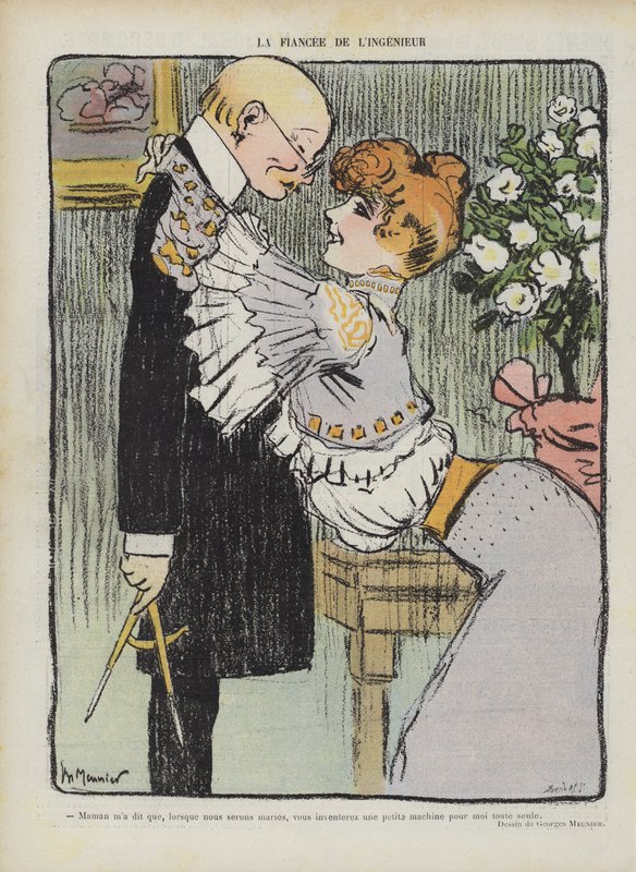 Ilustrace pro Le Rire od Georges Meunier