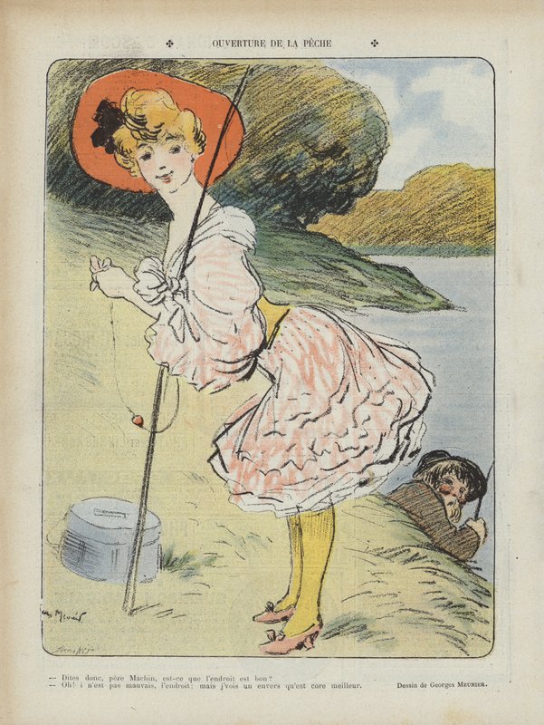 Ilustrace pro Le Rire od Georges Meunier