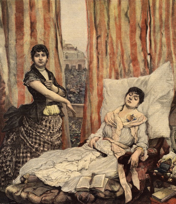 Závislí na morfiu od Georges Moreau de Tours