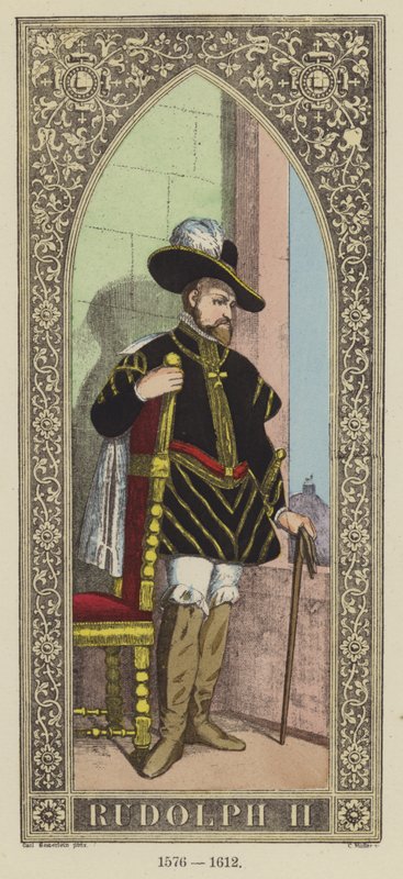 Rudolf II., 1576-1612 od German School