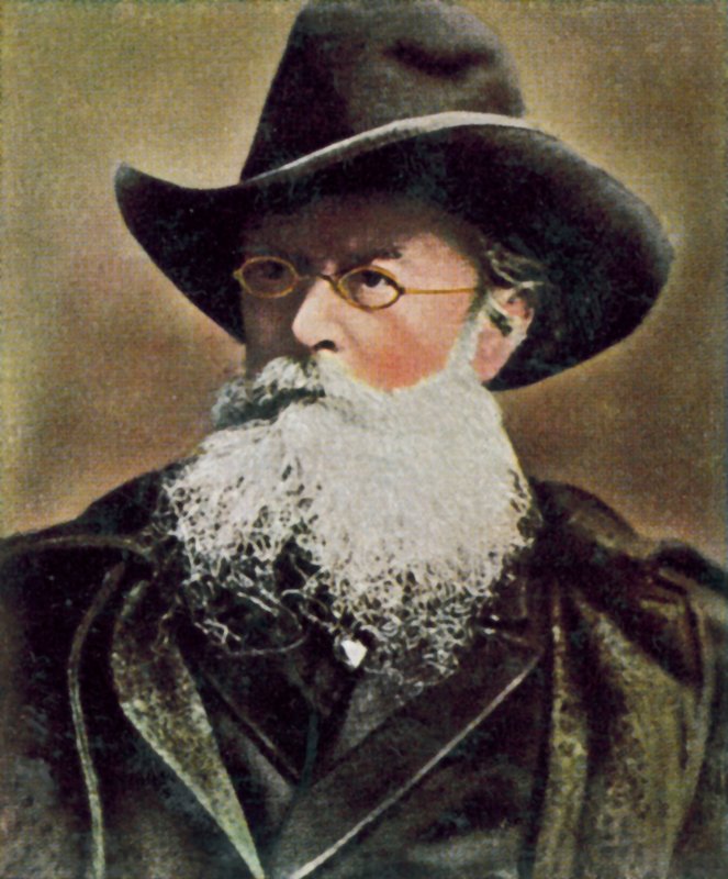 Felix Dahn, německý právník, spisovatel a historik (kolorovaná fotografie) od German Photographer