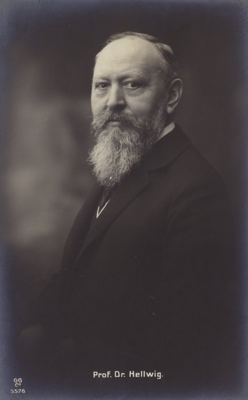 Profesor doktor Hellwig (čb fotografie) od German Photographer