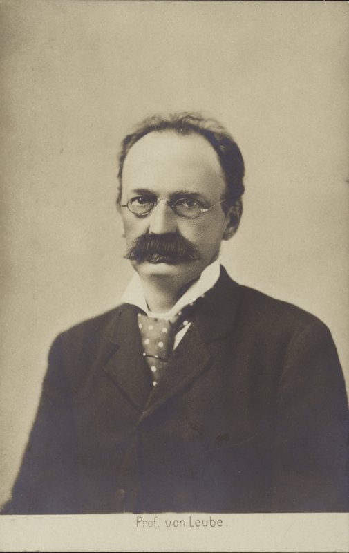 Wilhelm Olivier Leube (čb fotografie) od German Photographer