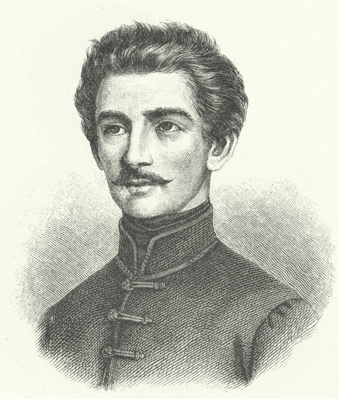 Alexander Petofi , maďarský básník a liberální revolucionář od German School