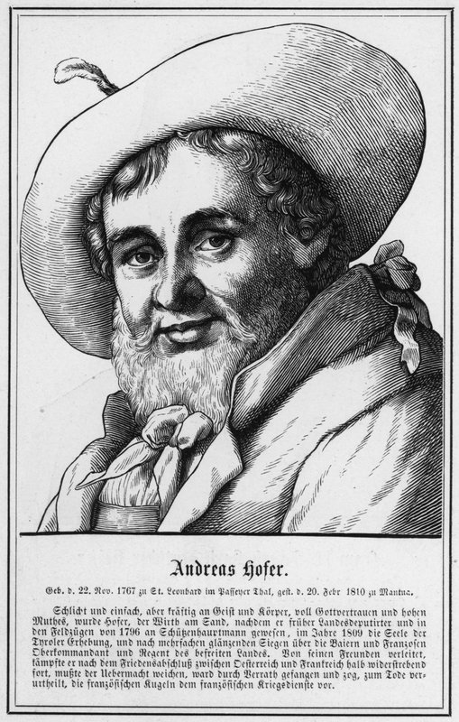 Andreas Hofer (rytina) od German School