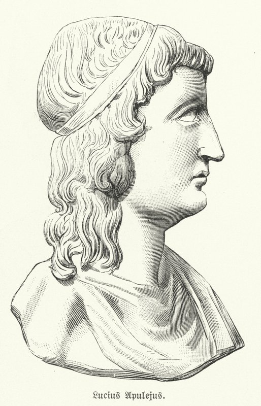 Apuleius, římský spisovatel, filozof a rétor od German School