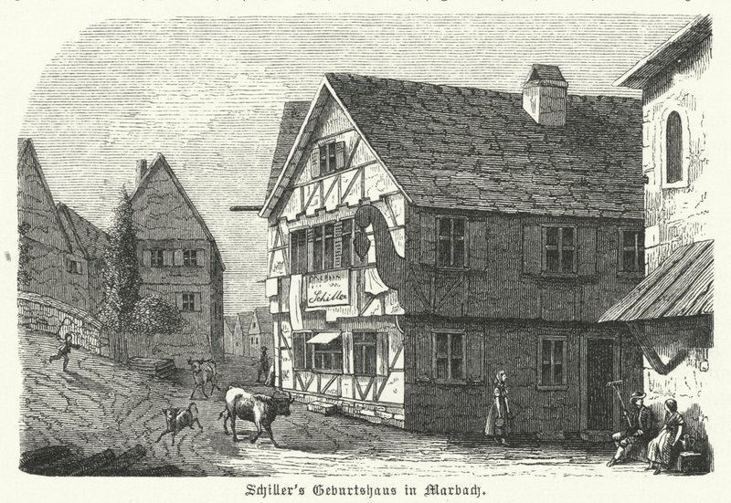 Rodiště německého básníka a dramatika Friedricha Schillera, Marbach am Neckar od German School
