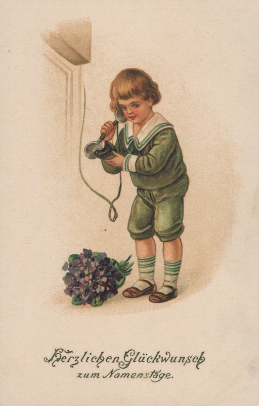 Chlapec a telefon od German School