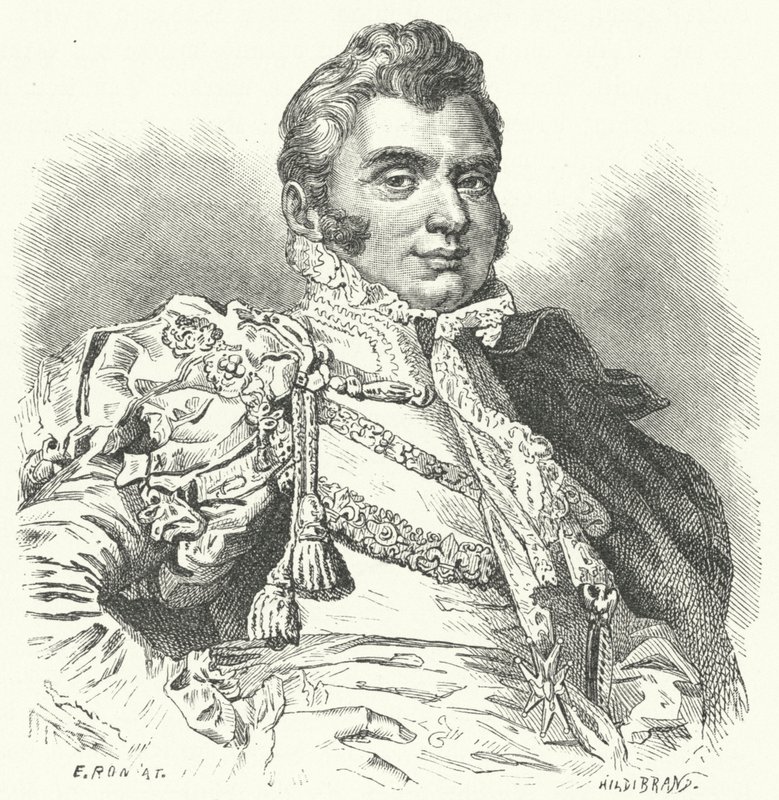 Charles Ferdinand, vévoda z Berry (rytina) od German School