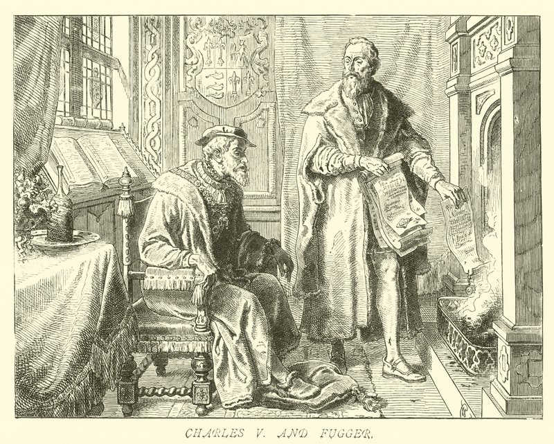 Karel V. a Fugger od German School
