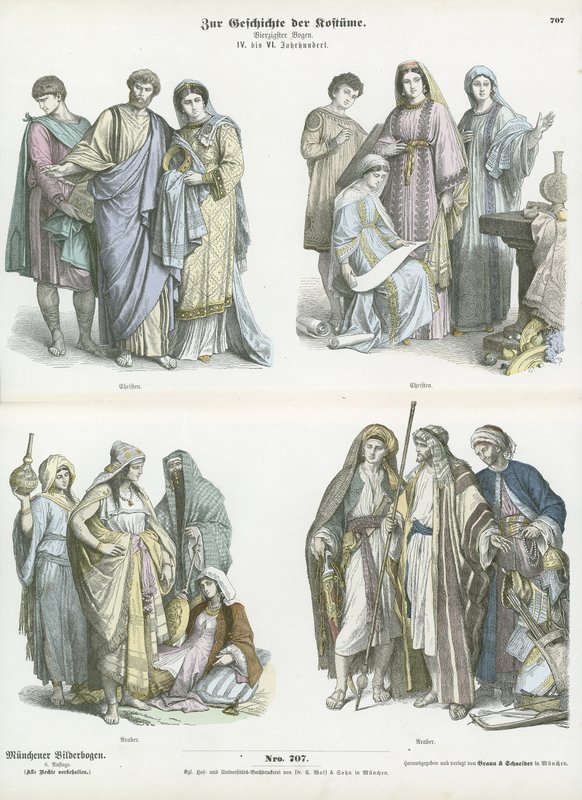 Křesťané a Arabové, 4.-6. století od German School