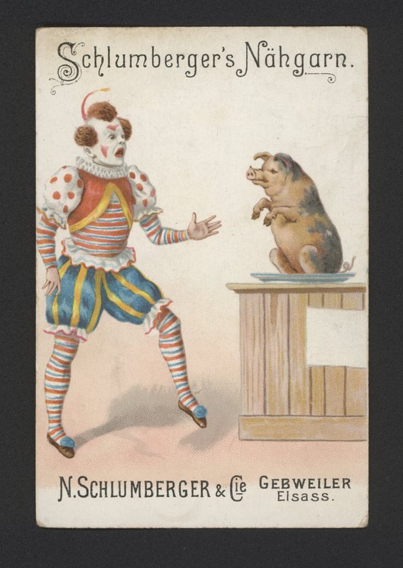klauni (chromolitho) od German School