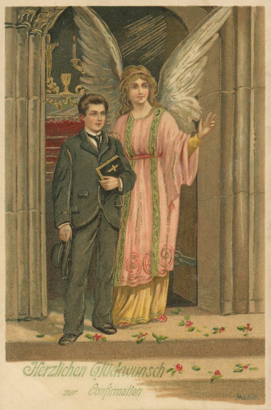 Gratulujeme k potvrzení (chromolit) od German School